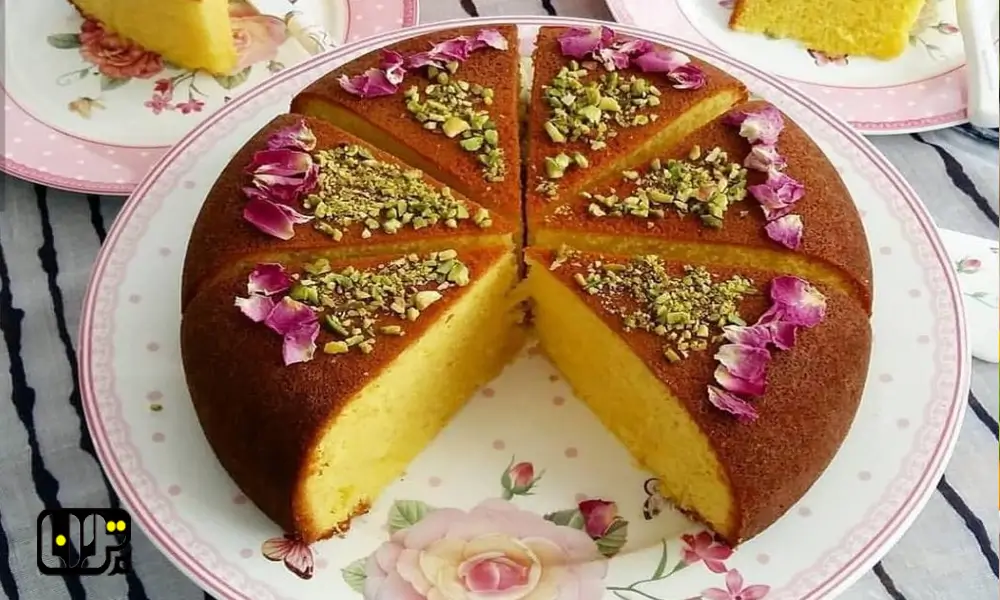 طرز تهیه کیک زعفرانی مجلسی