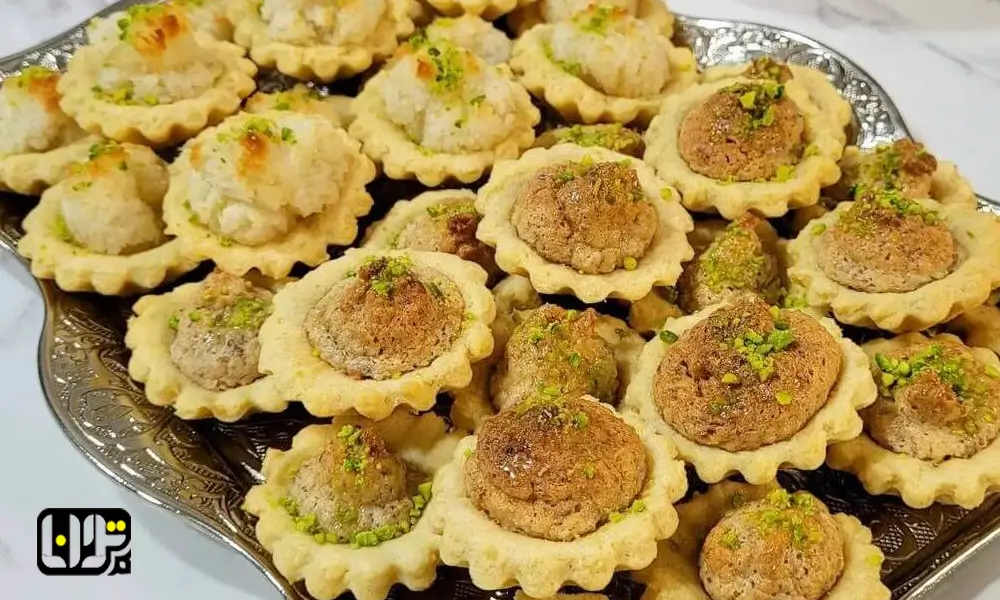 طرز تهیه تارت گردویی بی نظیر